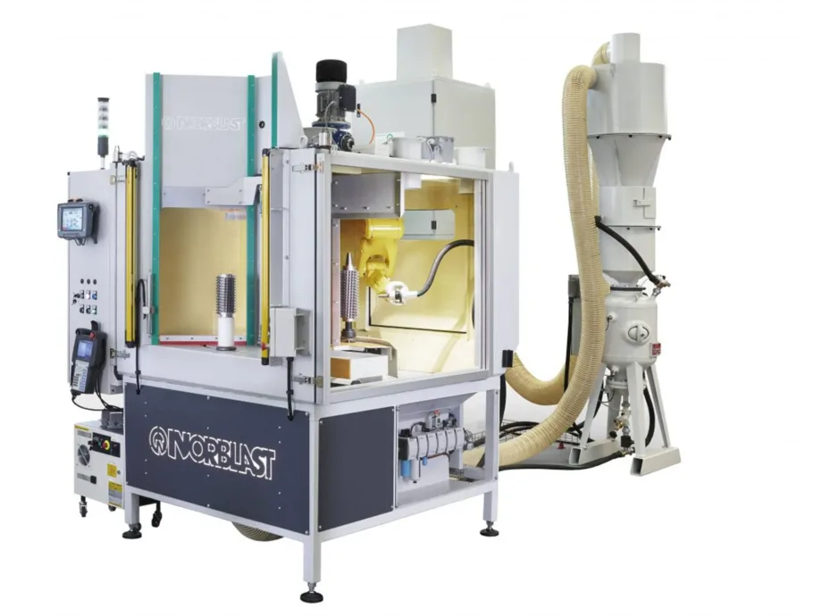 Norblast ROBOT-SAT robotic satellite sandblasting machine